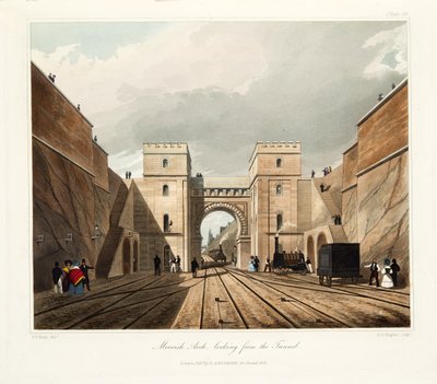 Moorish Arch, looking from the Tunnel by Thomas Talbot Bury